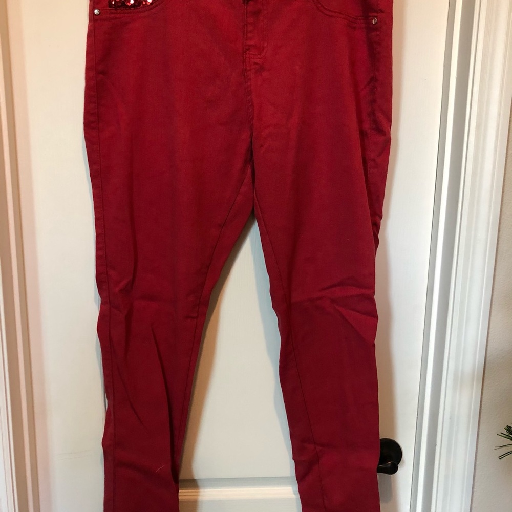 Women’s Reign sequin pocket skinny jeans